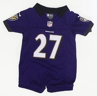 Nike Unisex Baby NFL Baltimore Ravens Onepiece 6-9M NWT