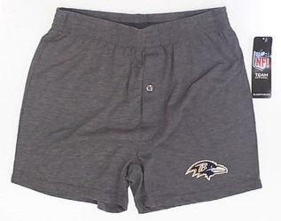 NFL Men's Baltimore Ravens Boxer Shorts S NWT