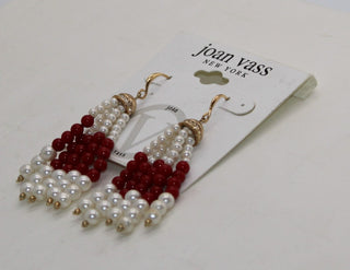 Joan Vass Earrings New With Tag