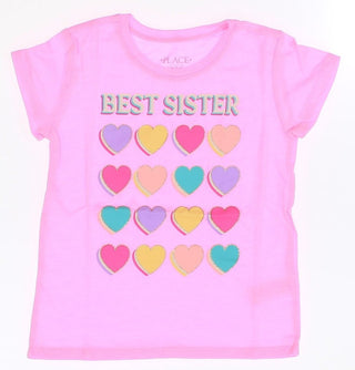 The Children's Place Girl's Short Sleeve T-Shirt 4