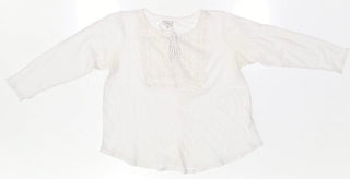 Women 2X Lucky Brand Long Sleeve Tops