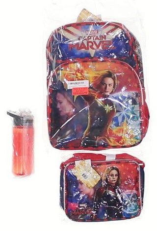 Marvel Backpack, Lunch Box, & Bottle NWT