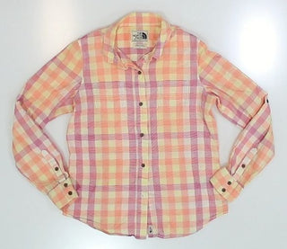 Women The North Face M Button Up Top