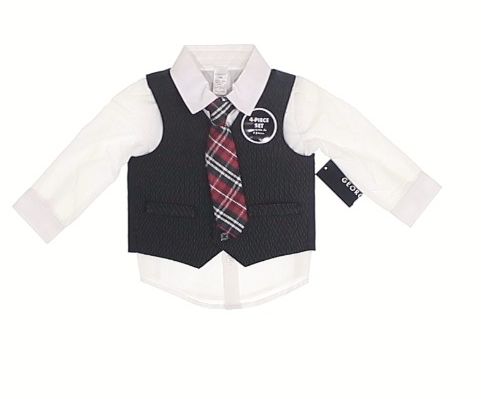 George Baby Boy's Suit 12M NWT